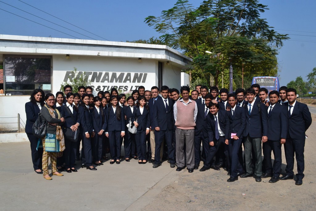 Industrial Visit at Ratnamani Metals & Tubes Ltd.