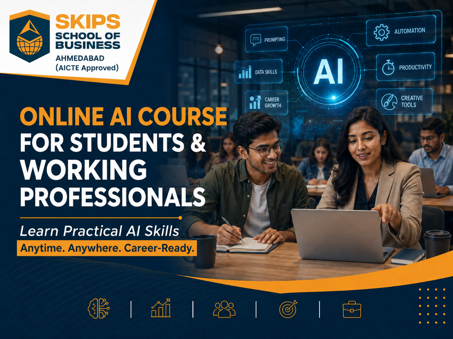Online AI Course for Students & Working Professionals